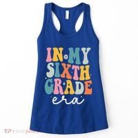 In My Sixth 6th Grade Era Groovy Back To School Teacher Women's Tank Top thumb 0
