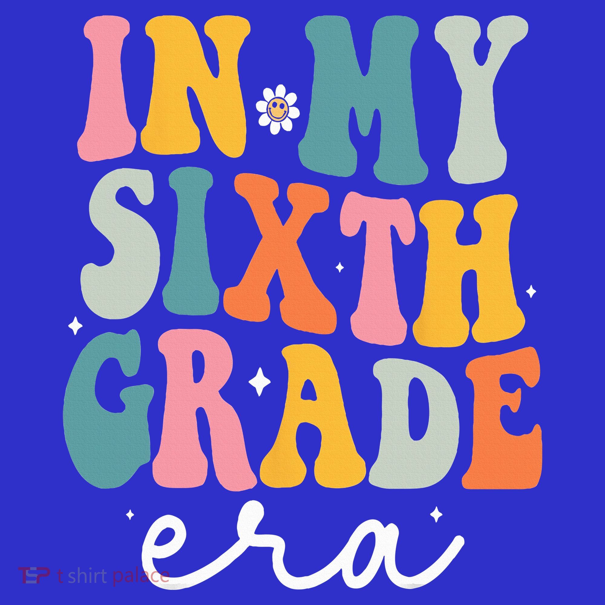 In My Sixth 6th Grade Era Groovy Back To School Teacher Women's Tank Top