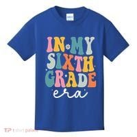 In My Sixth 6th Grade Era Groovy Back To School Teacher Kids T-Shirt thumb 0