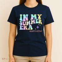 In My Summer Era Happy Last Day Of School T-Shirt thumb 4