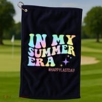 In My Summer Era Happy Last Day Of School Golf Towel thumb 1