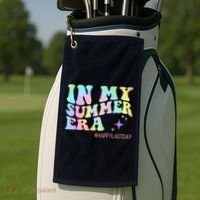 In My Summer Era Happy Last Day Of School Golf Towel thumb 2