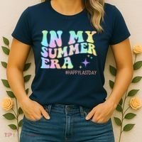 In My Summer Era Happy Last Day Of School Women's T-Shirt thumb 2