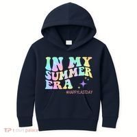In My Summer Era Happy Last Day Of School Kids Hoodie thumb 0