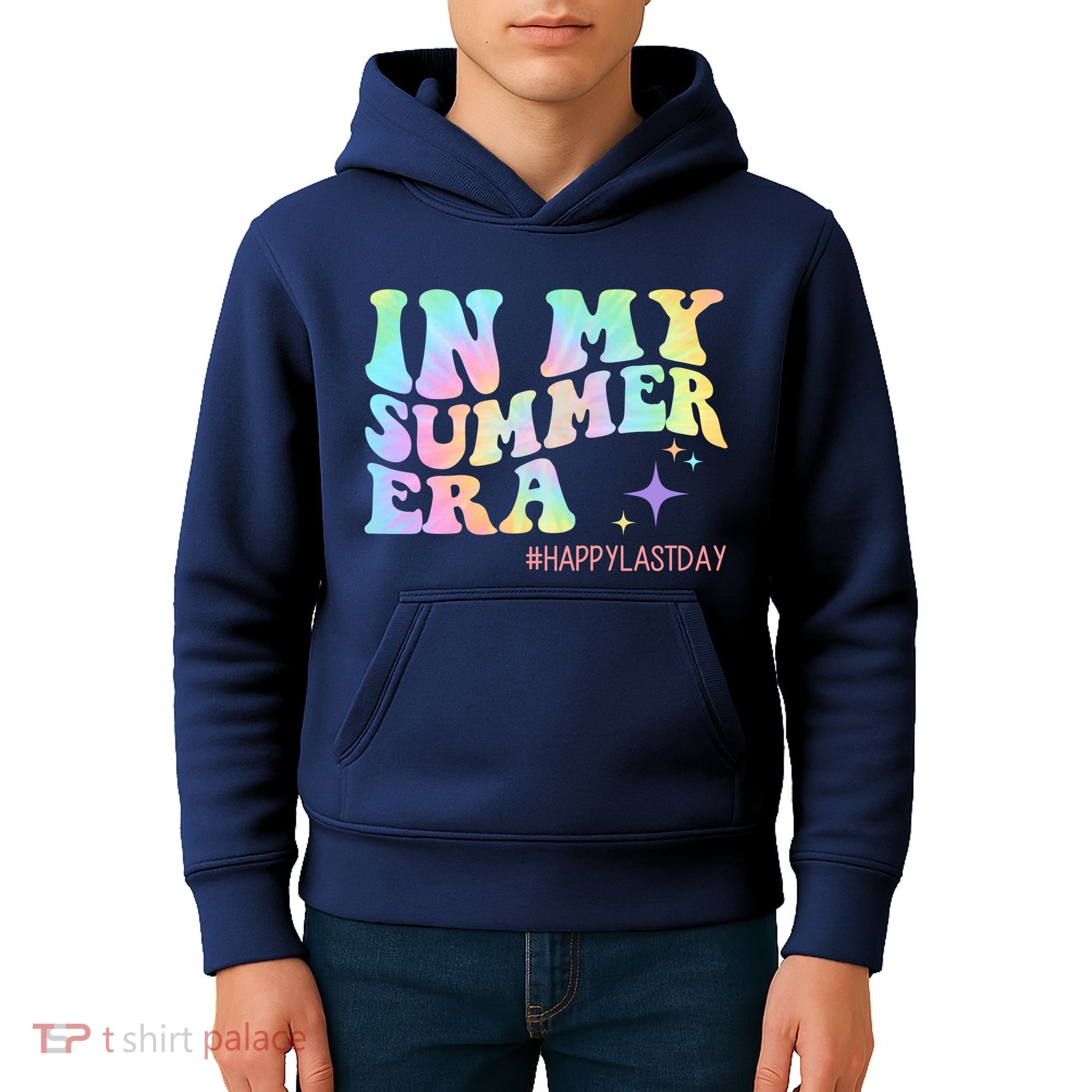 In My Summer Era Happy Last Day Of School Kids Hoodie