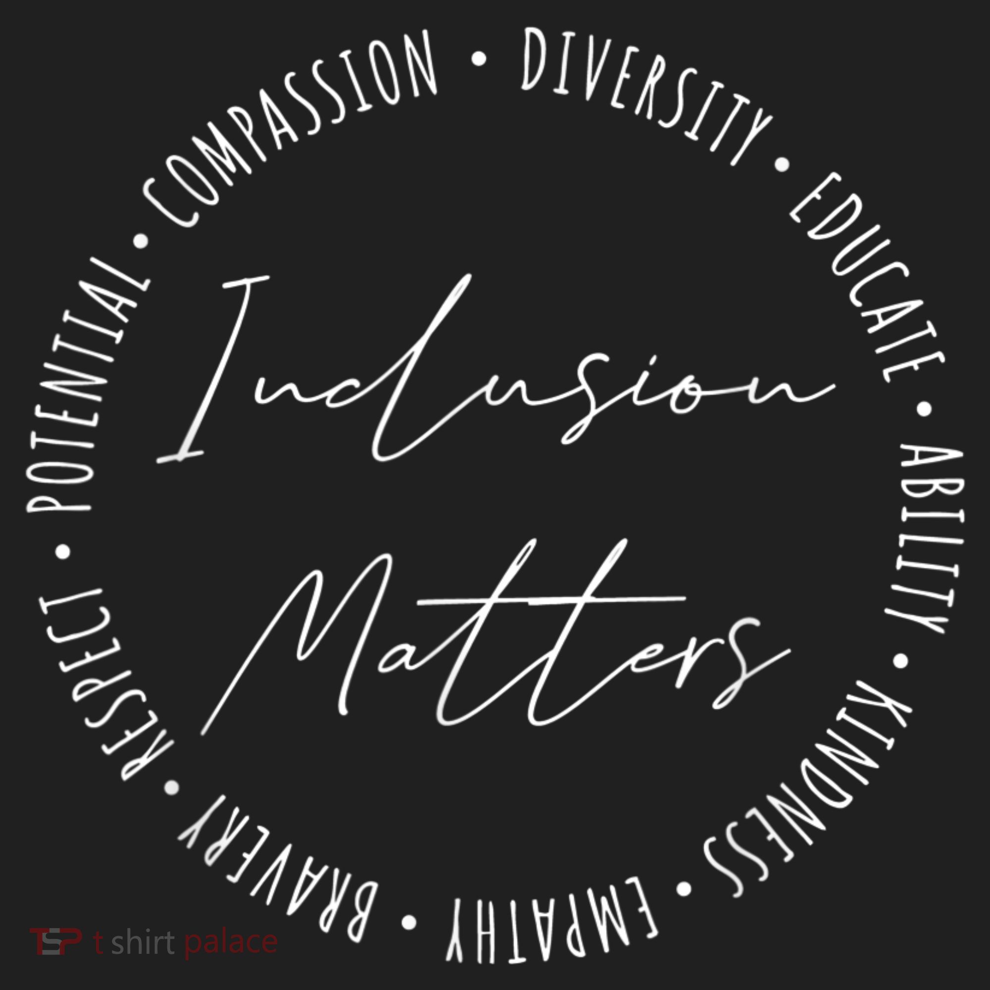 Inclusion Matters Special Education Sped Teacher Funny Gifts Tumbler