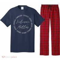 Inclusion Matters Special Education Sped Teacher Funny Gifts Pajama Set thumb 0