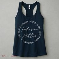 Inclusion Matters Special Education Sped Teacher Funny Gifts Women's Tank Top thumb 3