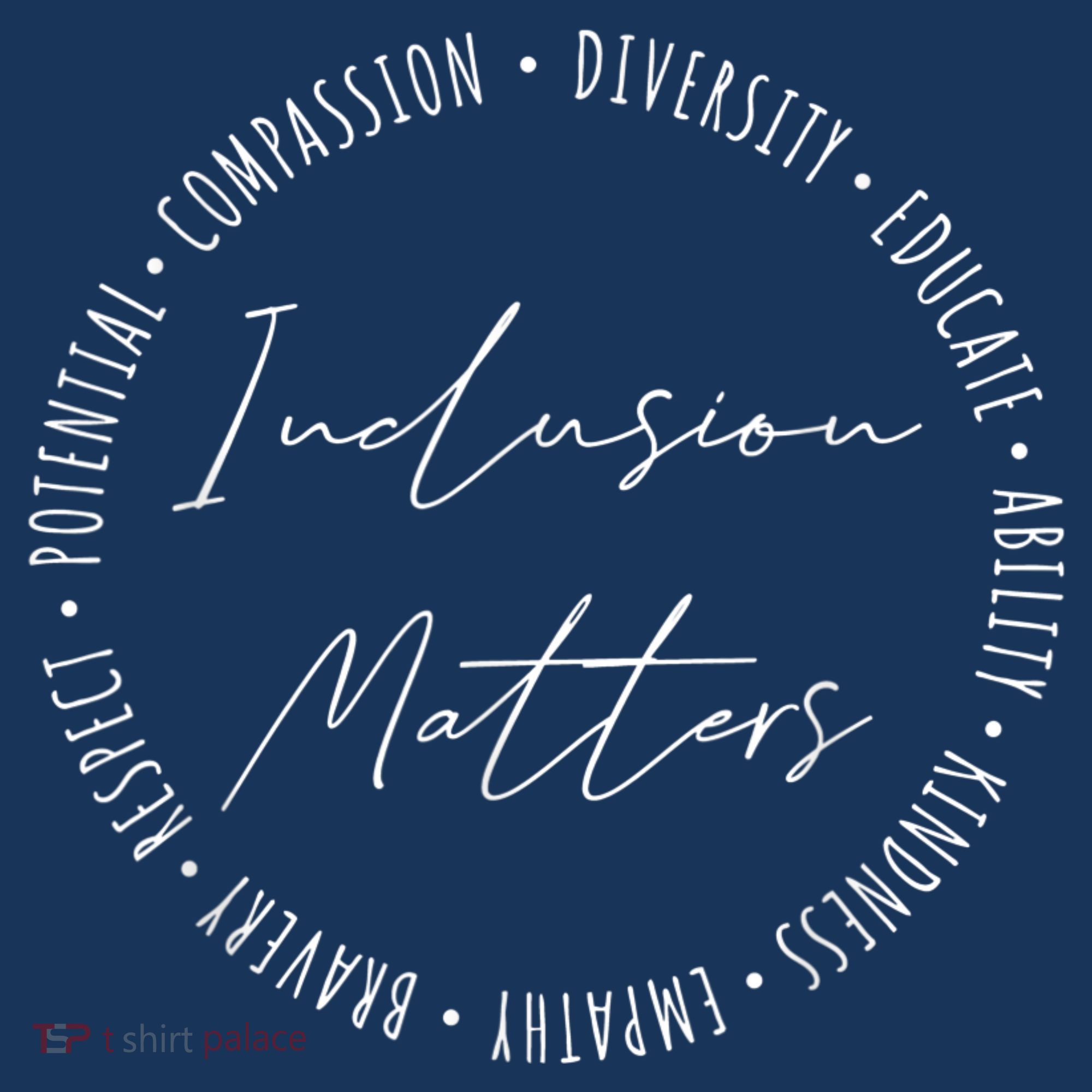 Inclusion Matters Special Education Sped Teacher Funny Gifts Women's Tank Top
