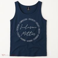Inclusion Matters Special Education Sped Teacher Funny Gifts Tank Top thumb 2