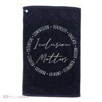 Inclusion Matters Special Education Sped Teacher Funny Gifts Golf Towel thumb 0