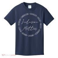 Inclusion Matters Special Education Sped Teacher Funny Gifts Kids T-Shirt thumb 0