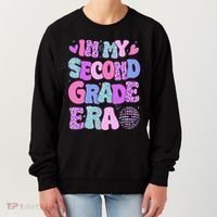 In My Second Grade Era Back To School 2nd Grade Teacher Women's Sweatshirt thumb 0
