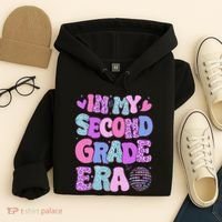 In My Second Grade Era Back To School 2nd Grade Teacher Hoodie thumb 4