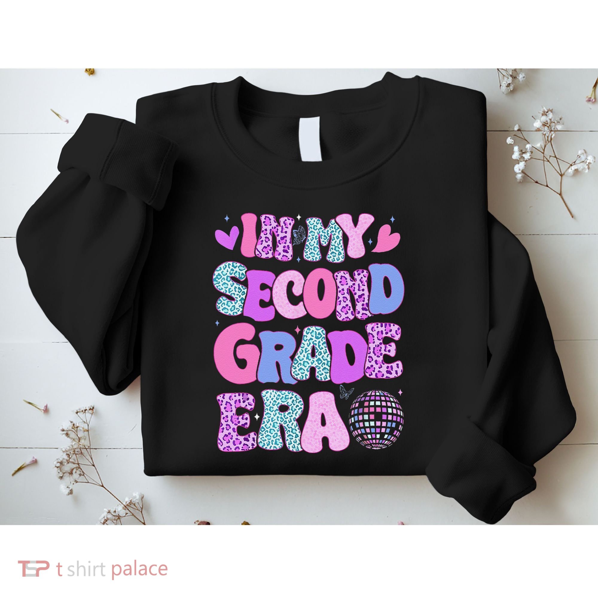 In My Second Grade Era Back To School 2nd Grade Teacher Sweatshirt