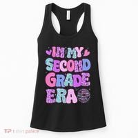 In My Second Grade Era Back To School 2nd Grade Teacher Women's Tank Top thumb 0