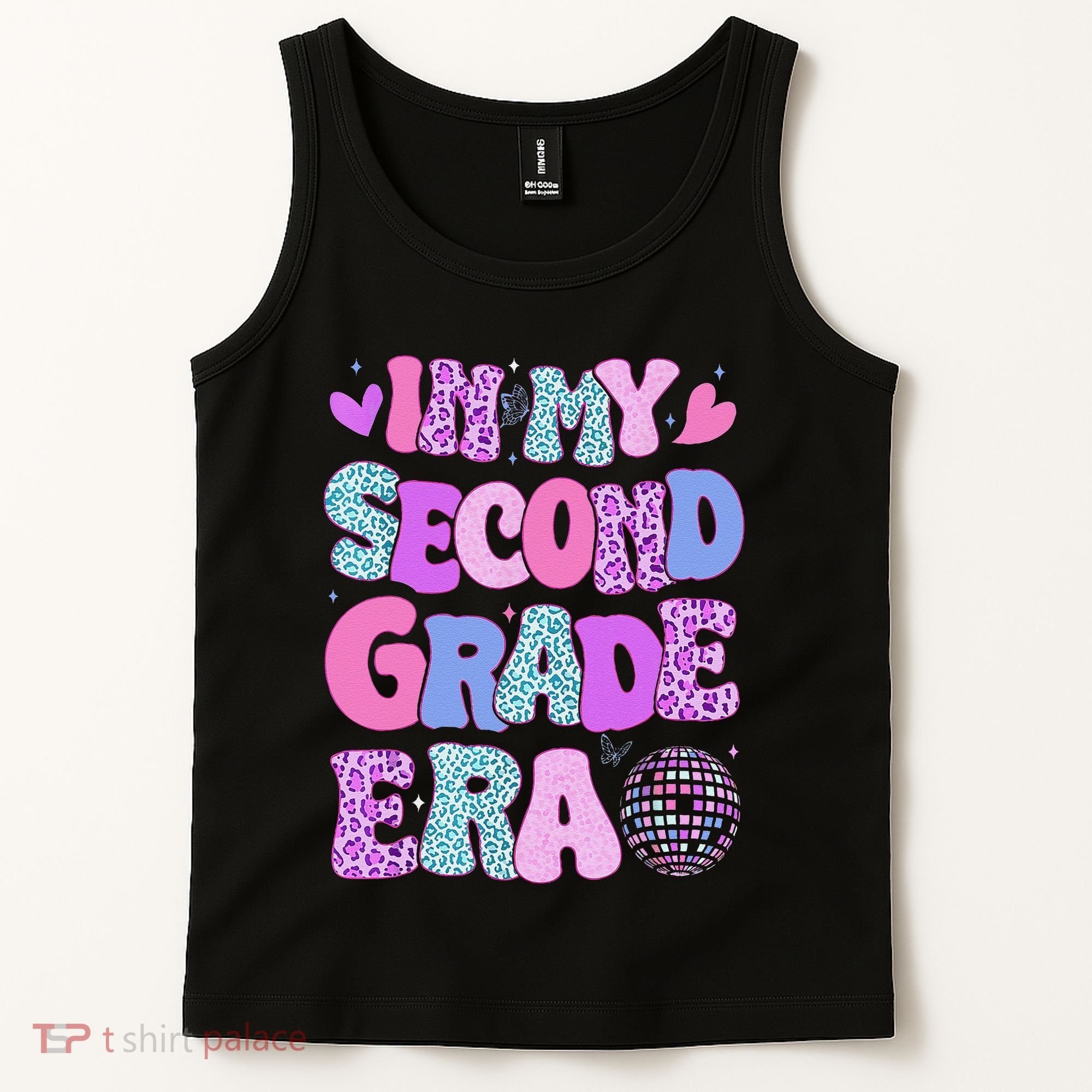 In My Second Grade Era Back To School 2nd Grade Teacher Tank Top