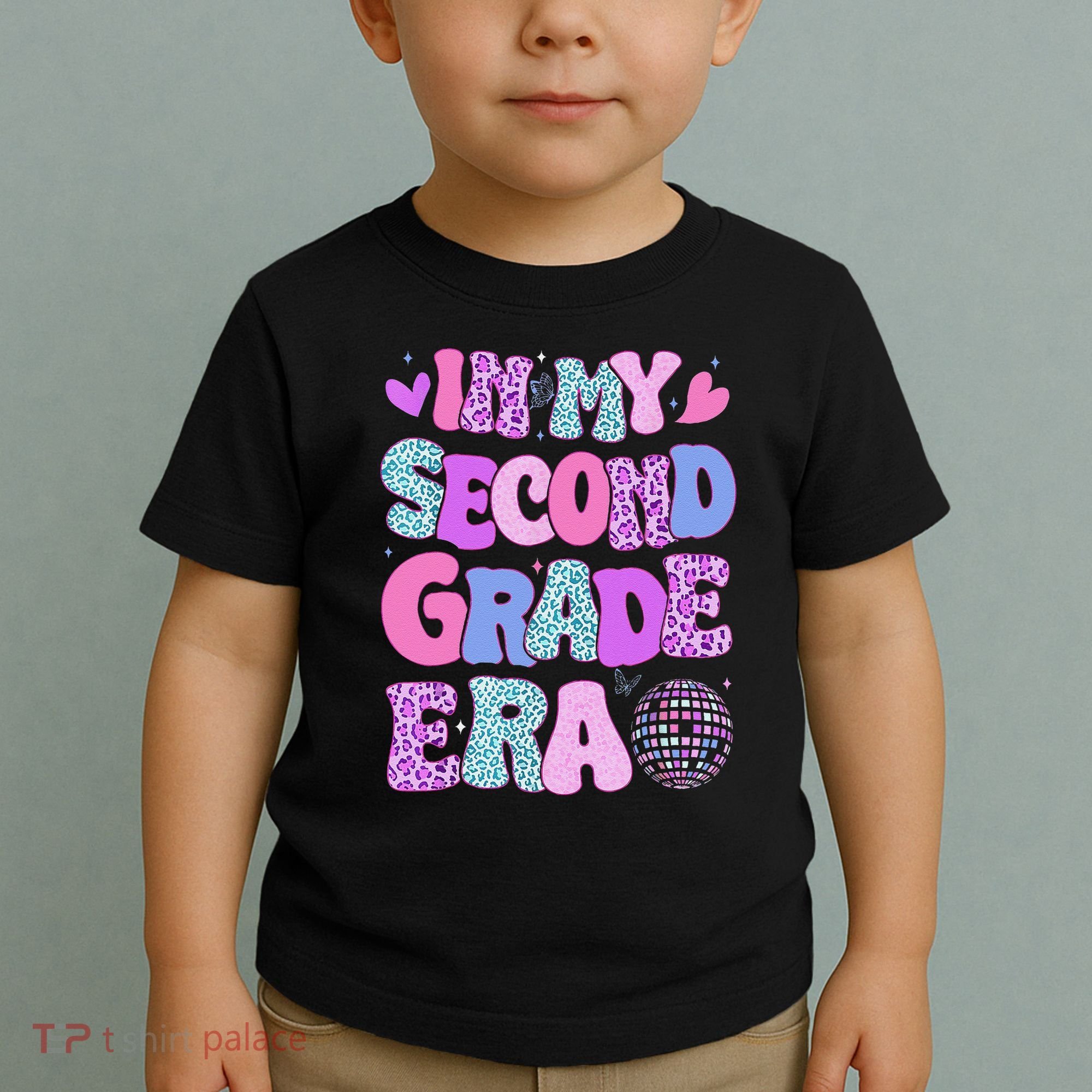 In My Second Grade Era Back To School 2nd Grade Teacher Toddler T-Shirt
