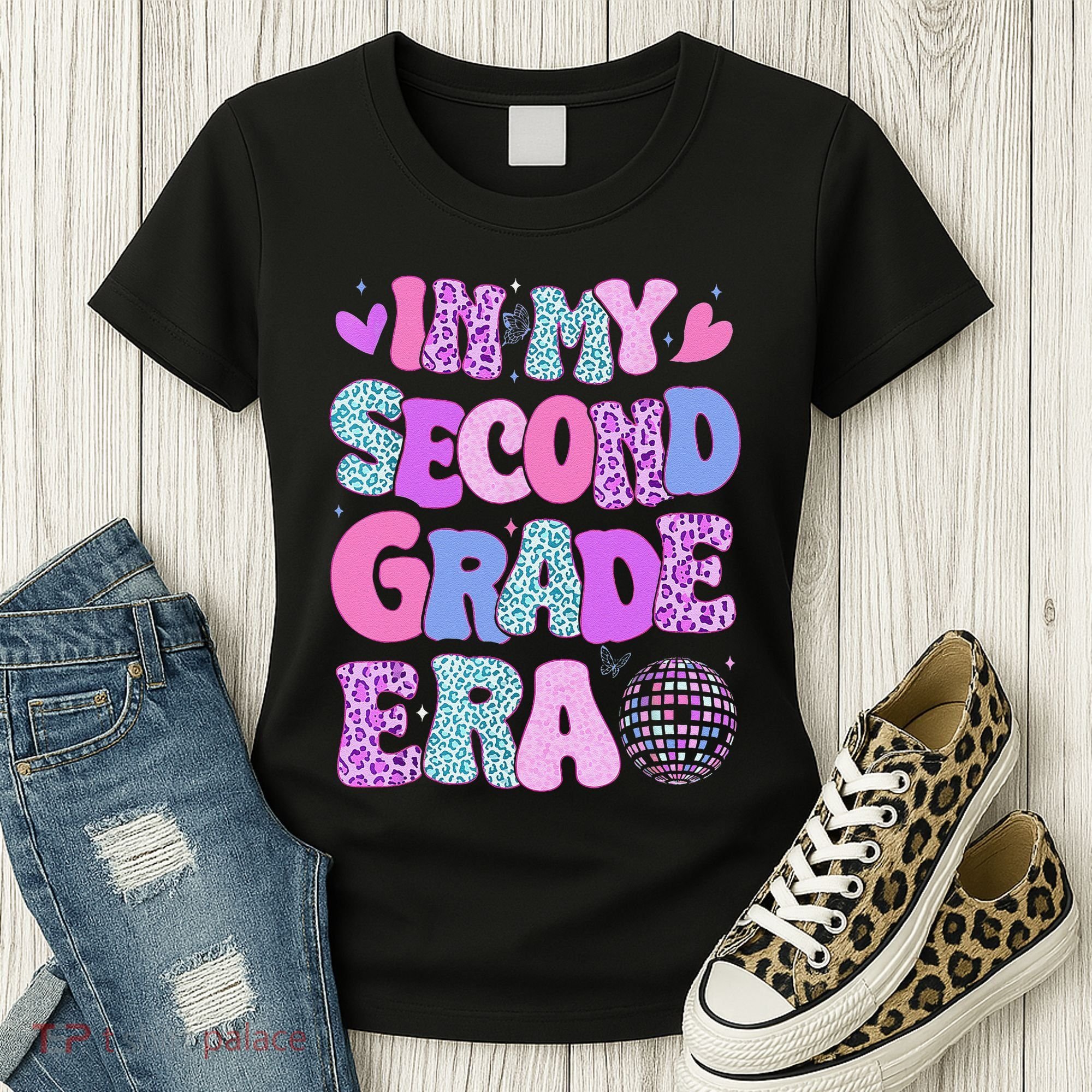 In My Second Grade Era Back To School 2nd Grade Teacher Women's T-Shirt