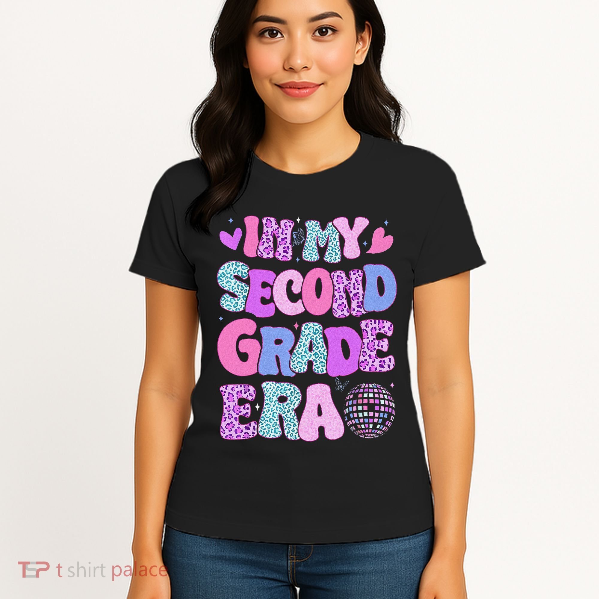 In My Second Grade Era Back To School 2nd Grade Teacher Women's T-Shirt