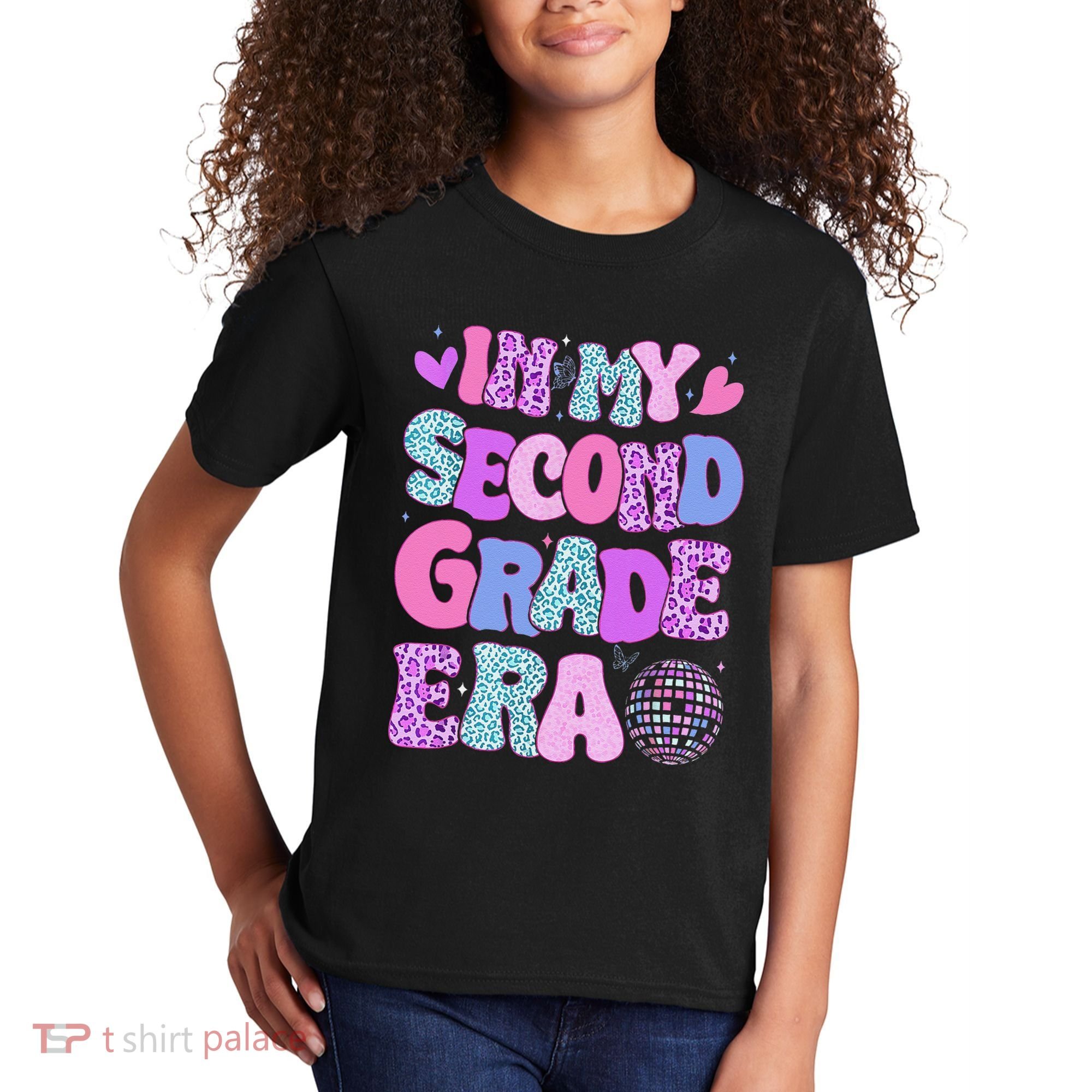 In My Second Grade Era Back To School 2nd Grade Teacher Kids T-Shirt