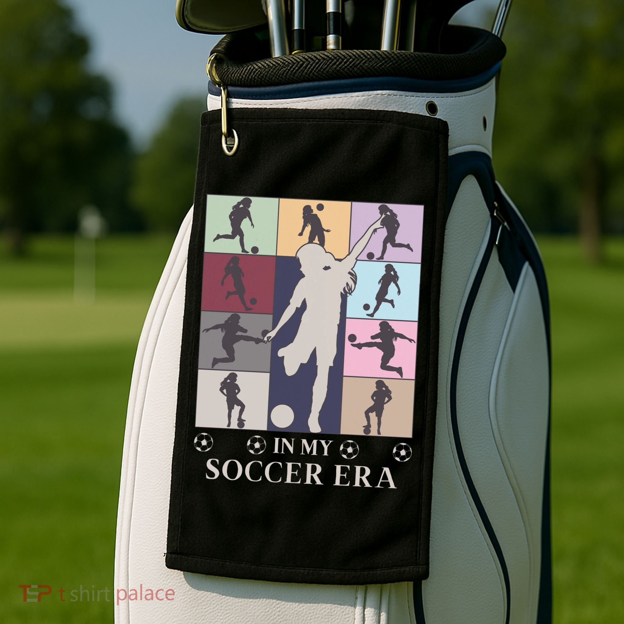 In My Soccer Era Golf Towel