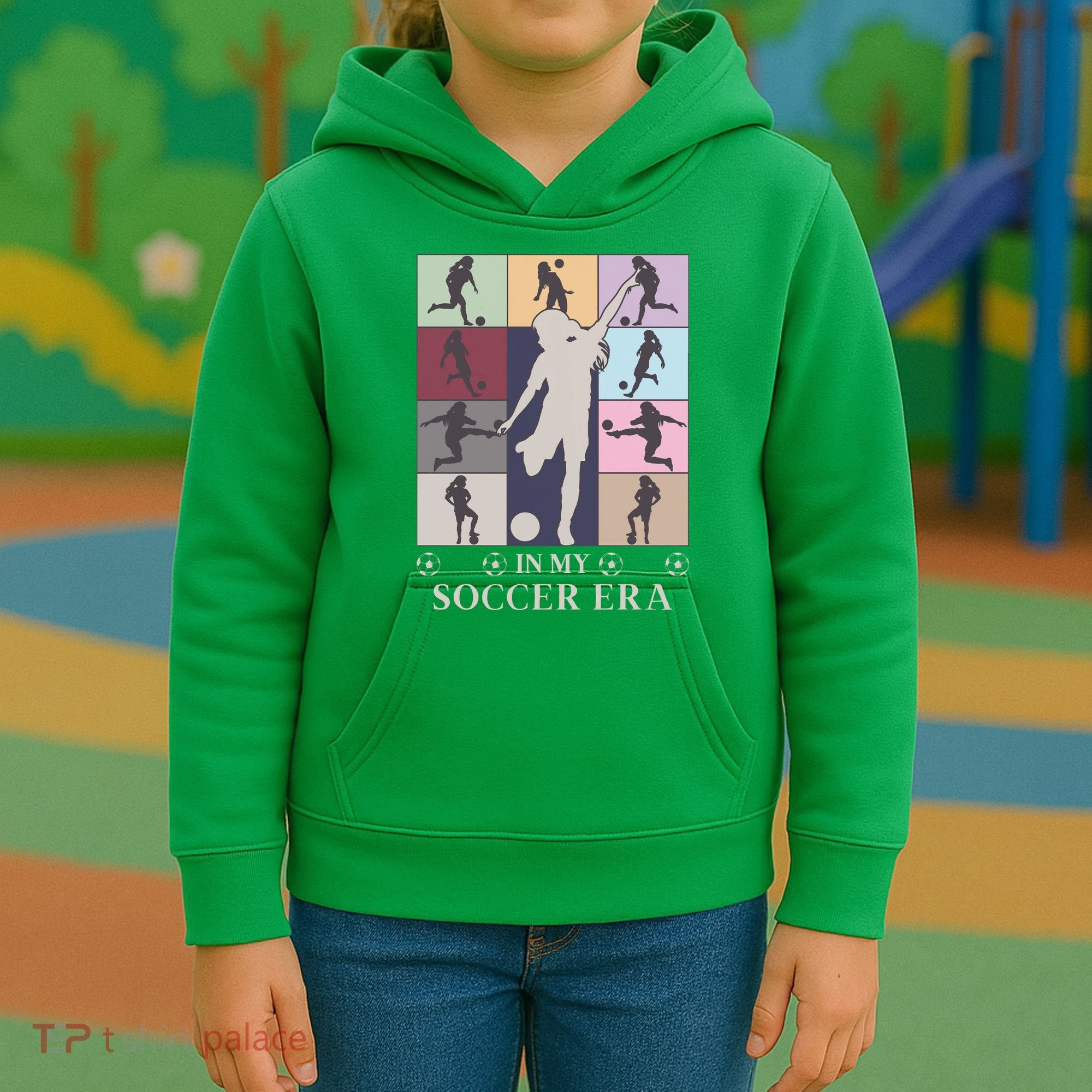 In My Soccer Era Kids Hoodie