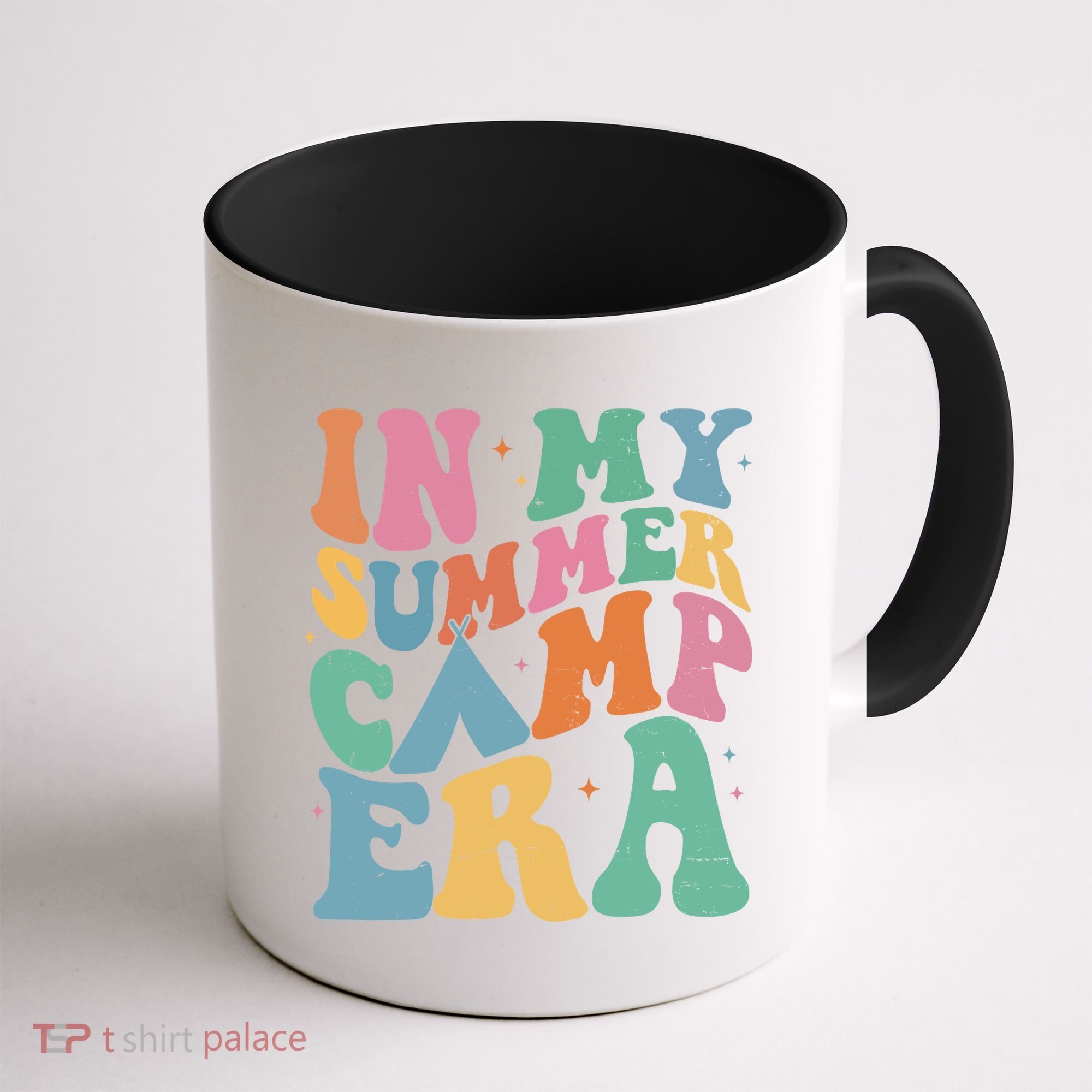 In My Summer Camp Era Retro Groovy Coffee Mug