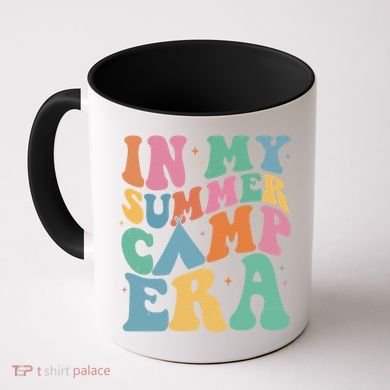In My Summer Camp Era Retro Groovy Coffee Mug