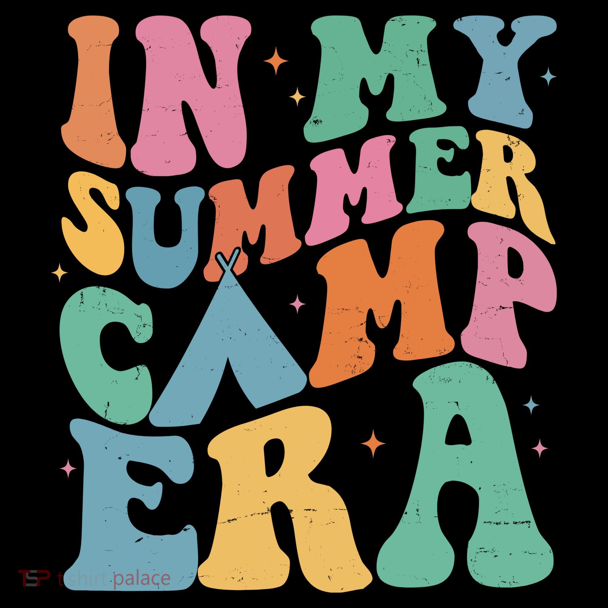 In My Summer Camp Era Retro Groovy Coffee Mug