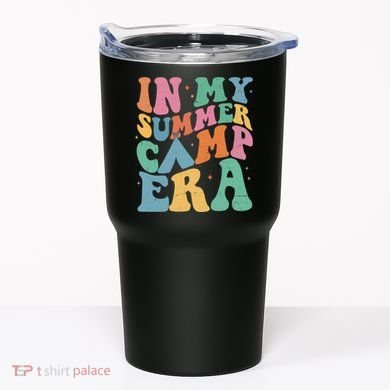 In My Summer Camp Era Retro Groovy Tumbler