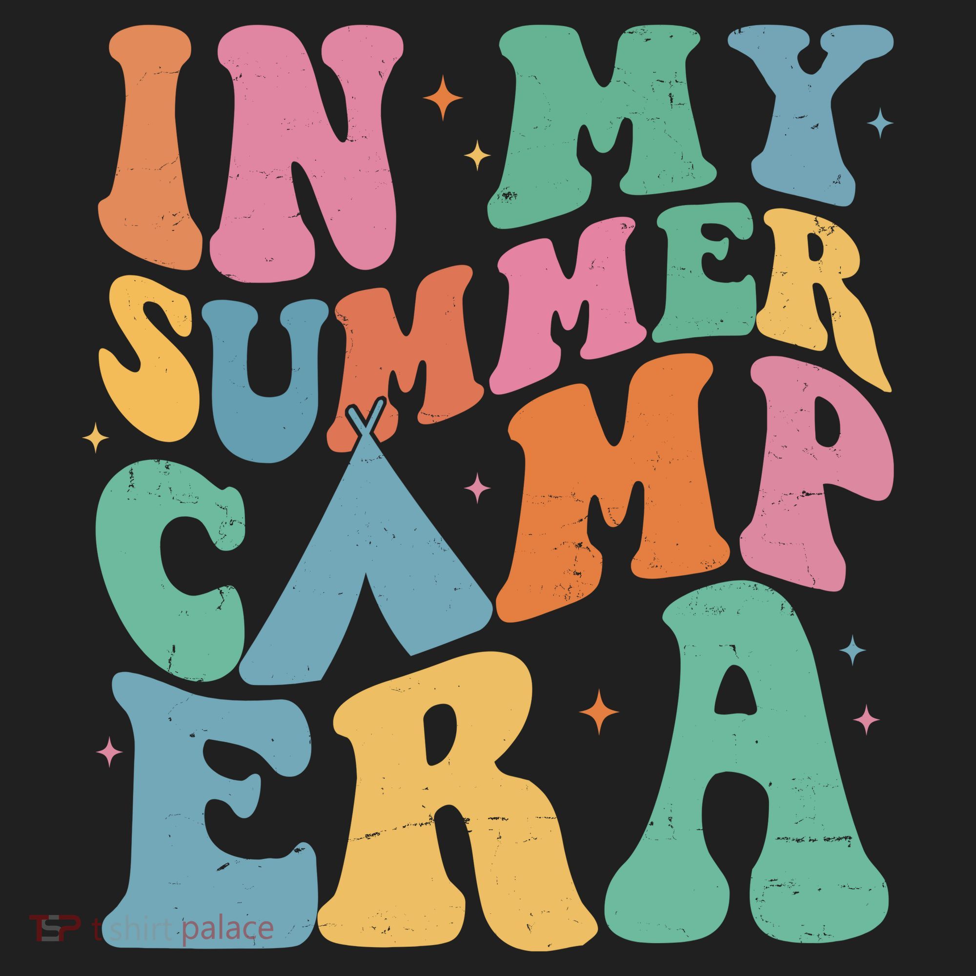 In My Summer Camp Era Retro Groovy Tumbler