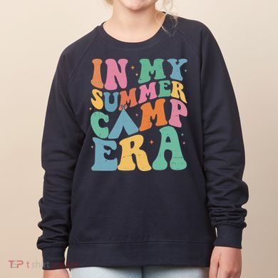 In My Summer Camp Era Retro Groovy Women's Sweatshirt