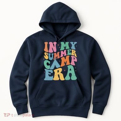 In My Summer Camp Era Retro Groovy Hoodie