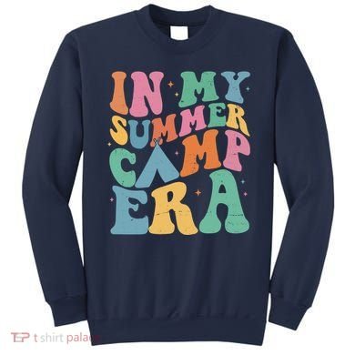 In My Summer Camp Era Retro Groovy Sweatshirt