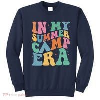 In My Summer Camp Era Retro Groovy Sweatshirt thumb 0