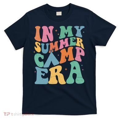 In My Summer Camp Era Retro Groovy T-Shirt