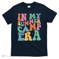 In My Summer Camp Era Retro Groovy T-Shirt thumb 0