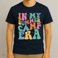 In My Summer Camp Era Retro Groovy T-Shirt thumb 3