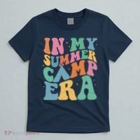 In My Summer Camp Era Retro Groovy T-Shirt thumb 5