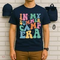 In My Summer Camp Era Retro Groovy T-Shirt thumb 6