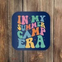In My Summer Camp Era Retro Groovy Coaster thumb 0