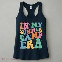 In My Summer Camp Era Retro Groovy Women's Tank Top thumb 3