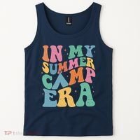 In My Summer Camp Era Retro Groovy Tank Top thumb 2