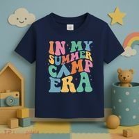 In My Summer Camp Era Retro Groovy Toddler T-Shirt thumb 3