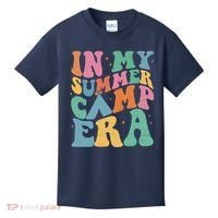 In My Summer Camp Era Retro Groovy Kids T-Shirt thumb 0