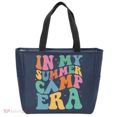 In My Summer Camp Era Retro Groovy Tote Bag