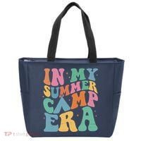 In My Summer Camp Era Retro Groovy Tote Bag thumb 0