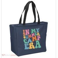 In My Summer Camp Era Retro Groovy Tote Bag thumb 2