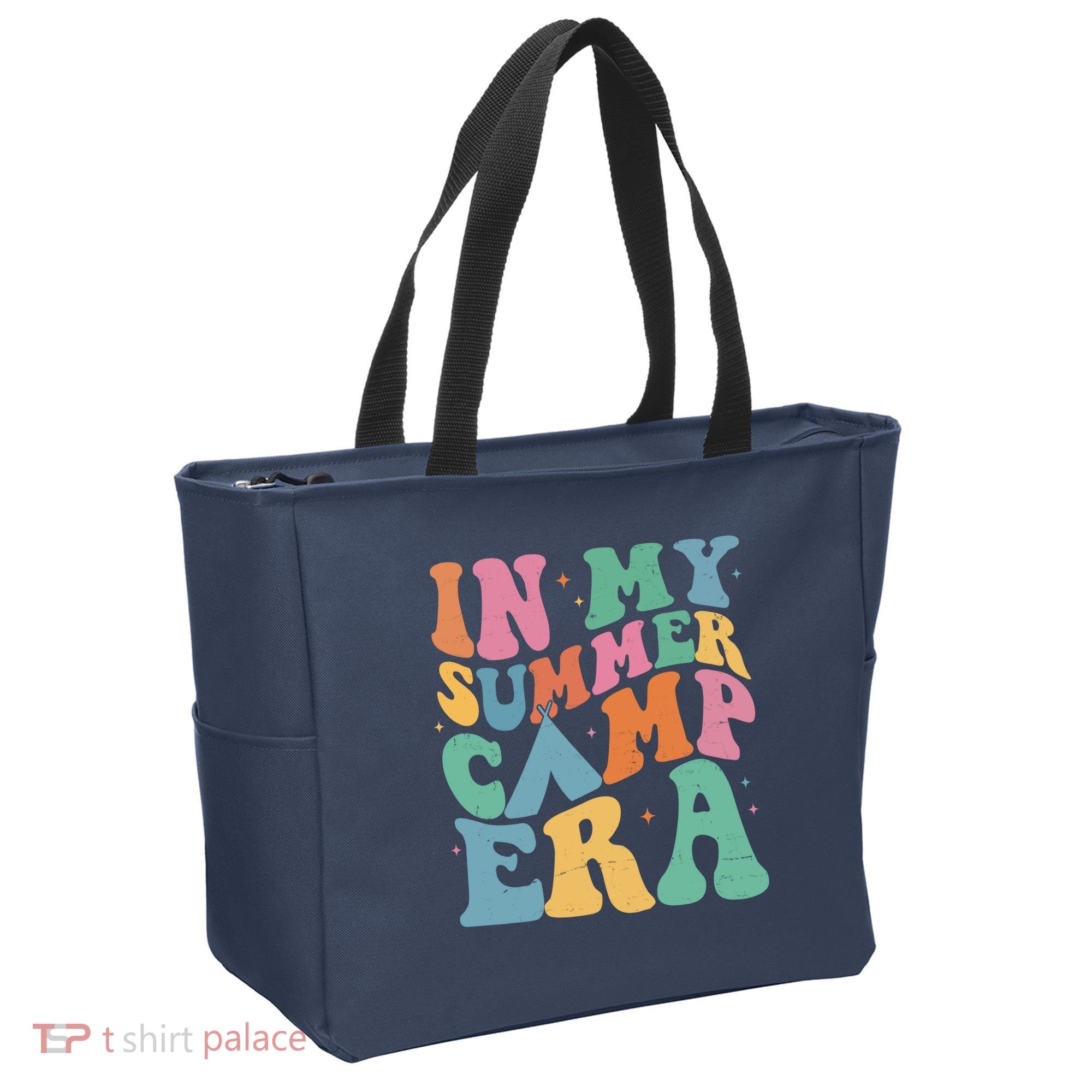 In My Summer Camp Era Retro Groovy Tote Bag